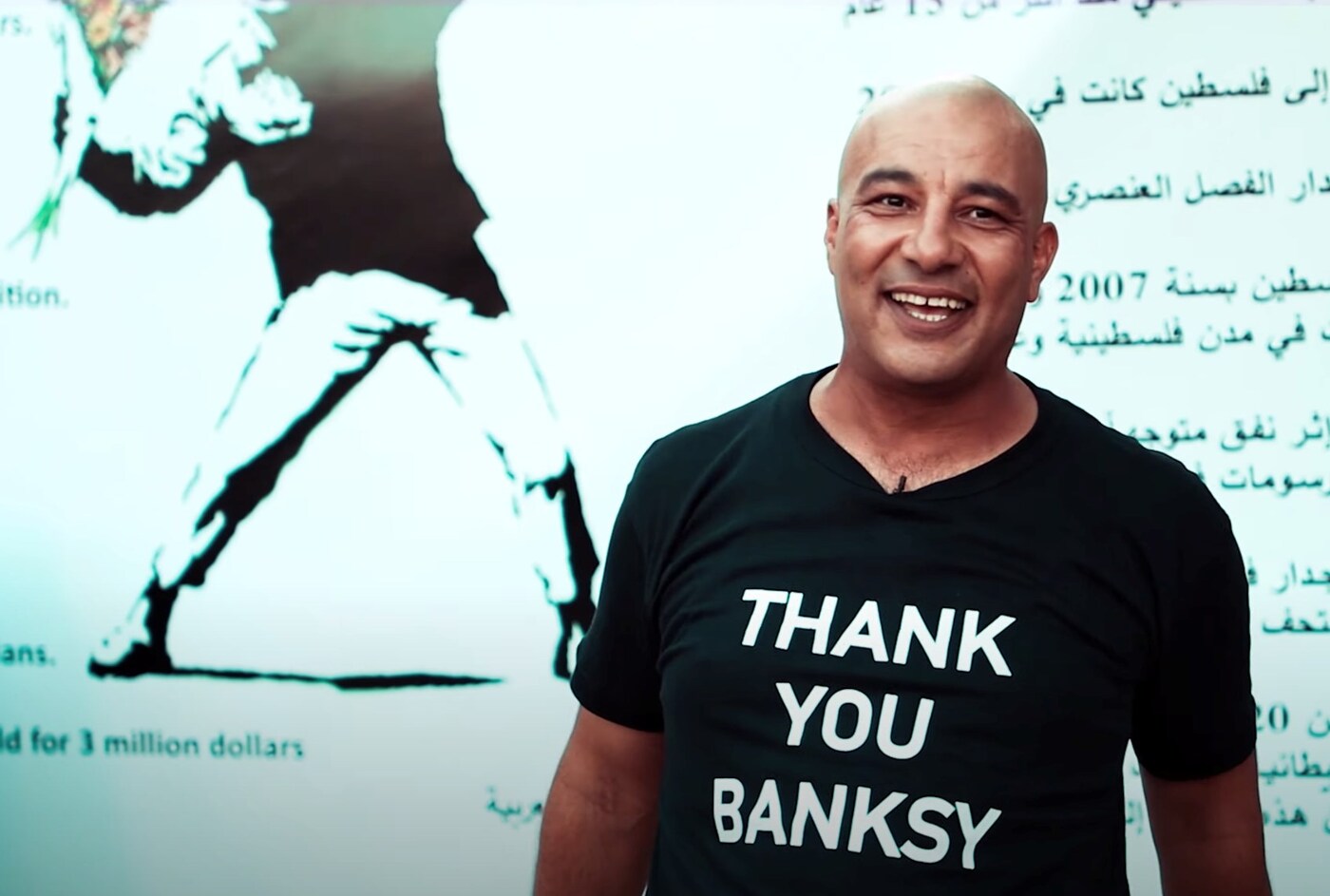 Banksy exhibition Bethlehem