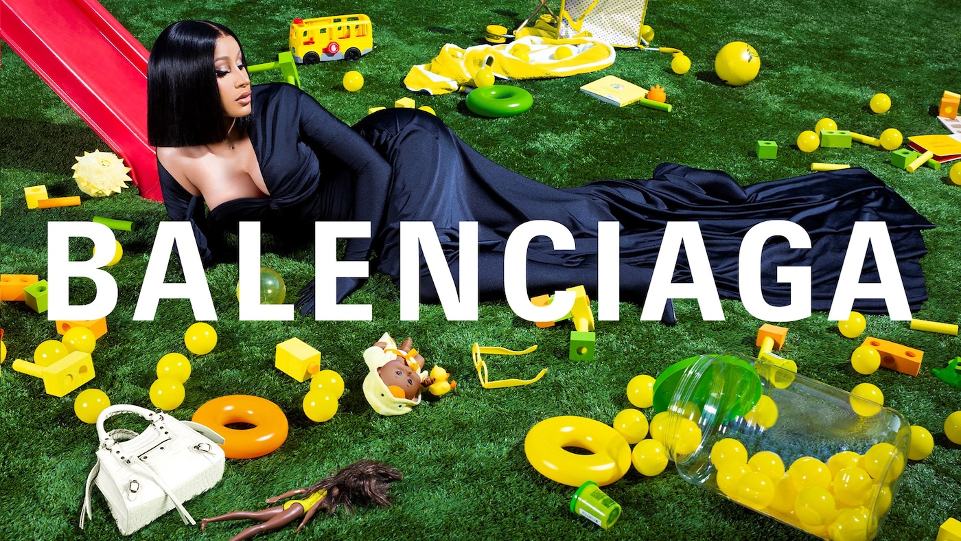 Cardi B Balenciaga campaign AW20 FW20