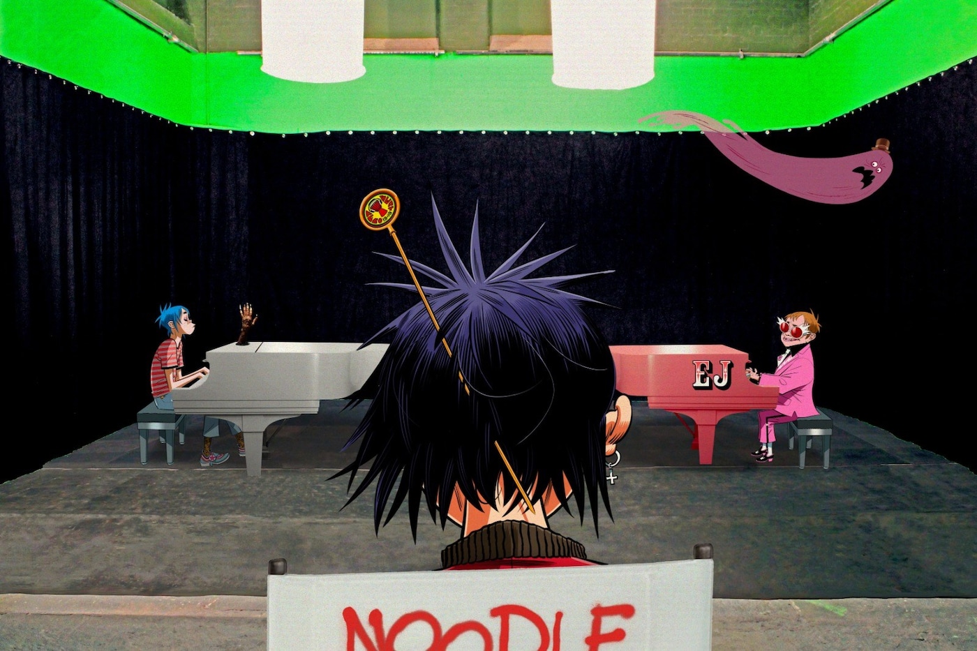 Gorillaz, behind the scenes of ‘The Pink Phantom’ video