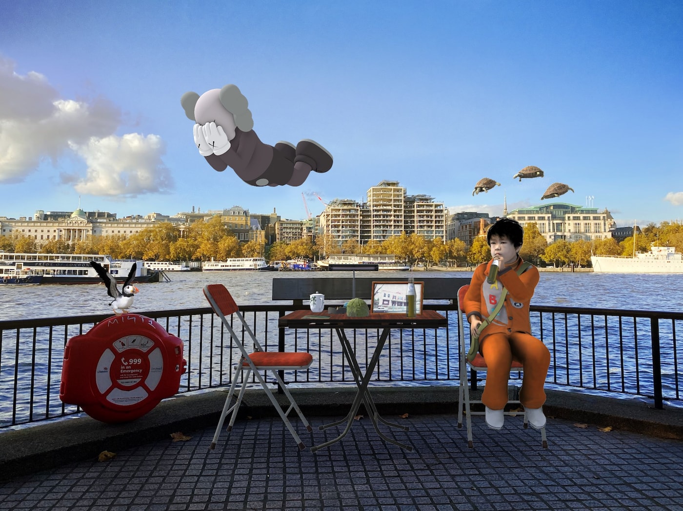 Cao Fei, KAWS, Olafur Eliasson