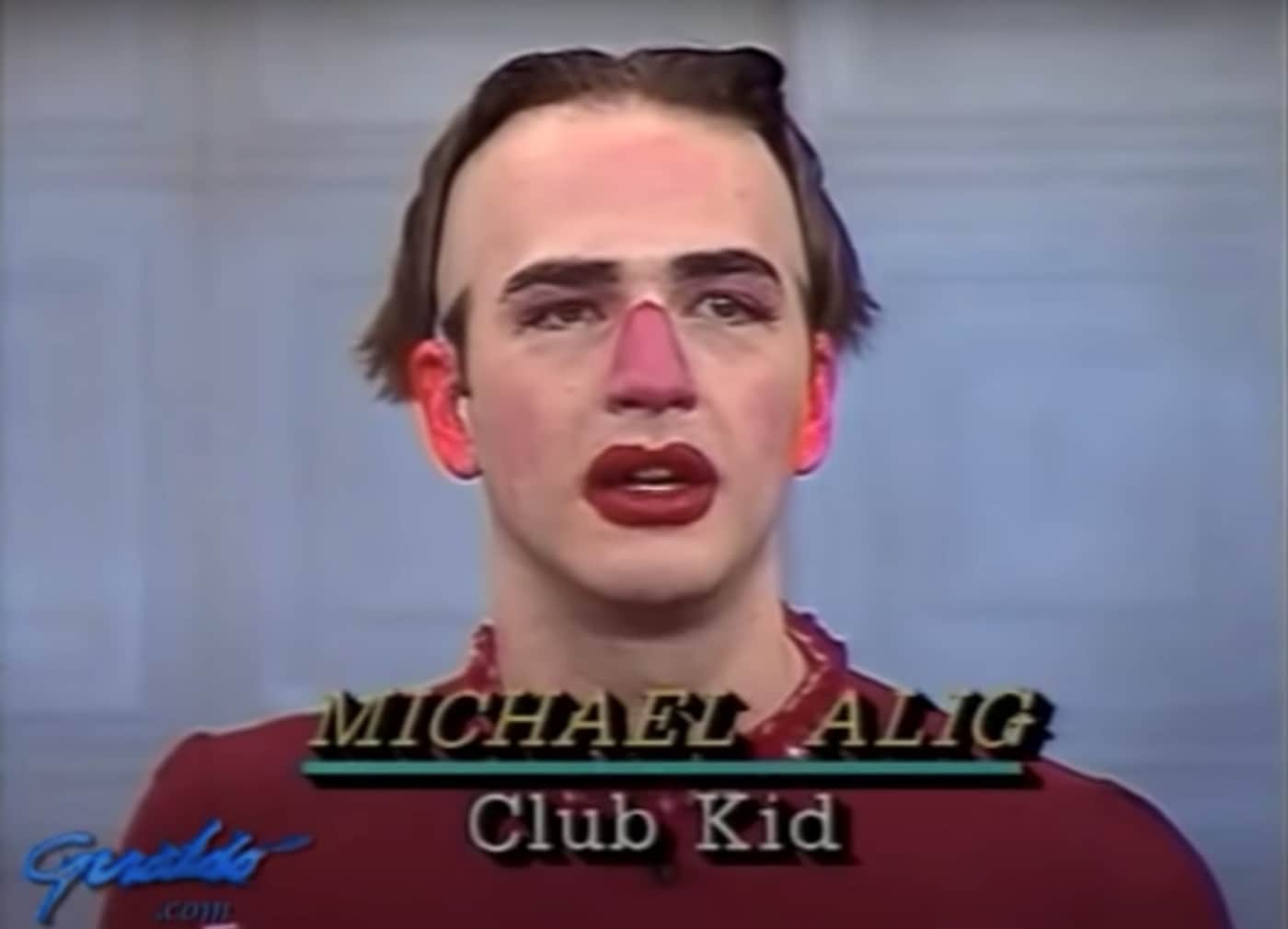 Michael Alig appearing on Geraldo, 1990