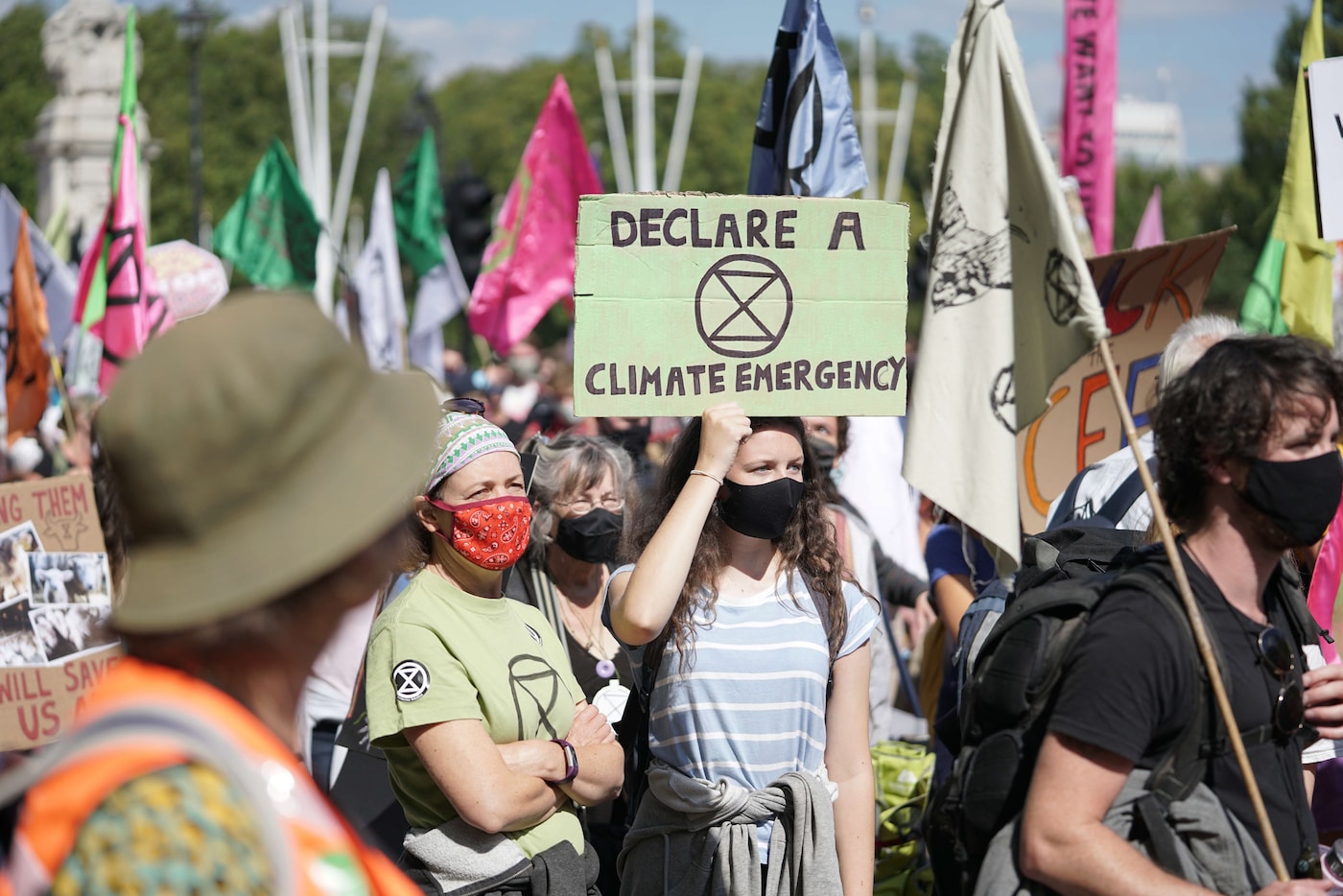 Extinction Rebellion protest, Buckingham Palace