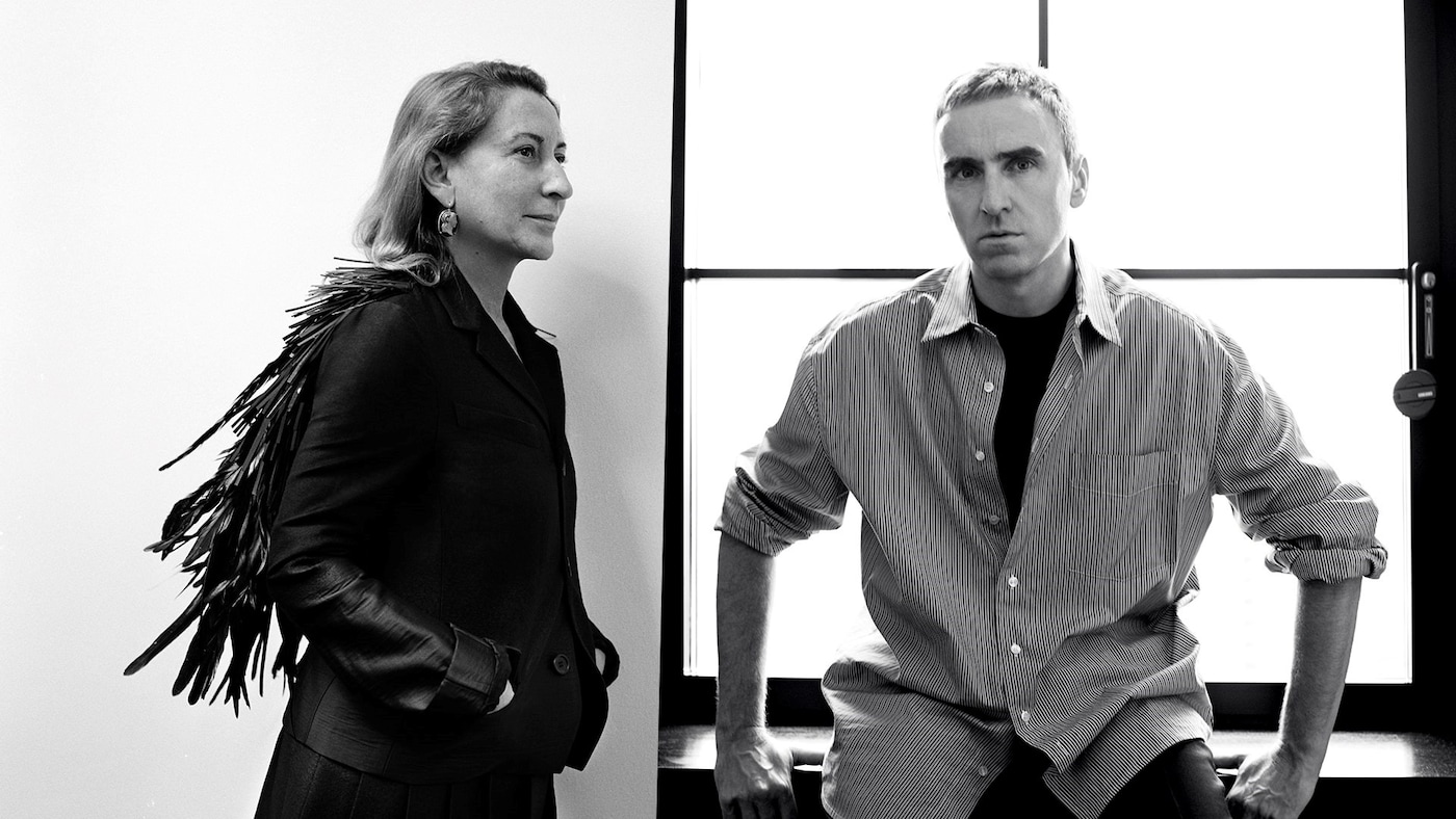 Raf Simons Miuccia Prada New York Times