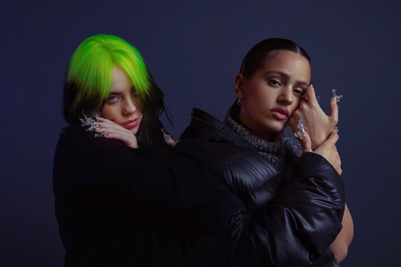 Billie Eilish and Rosalía