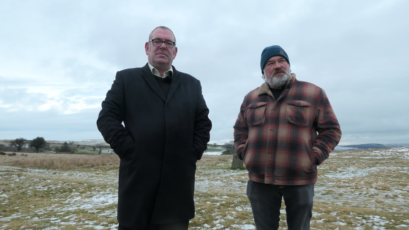 Stewart Lee and Michael Cumming