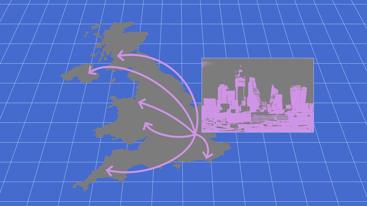 Leaving London during the pandemic