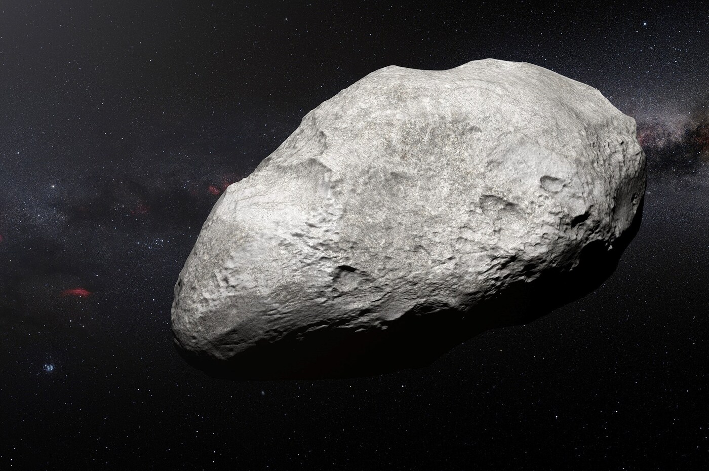 Artist’s impression of an asteroid