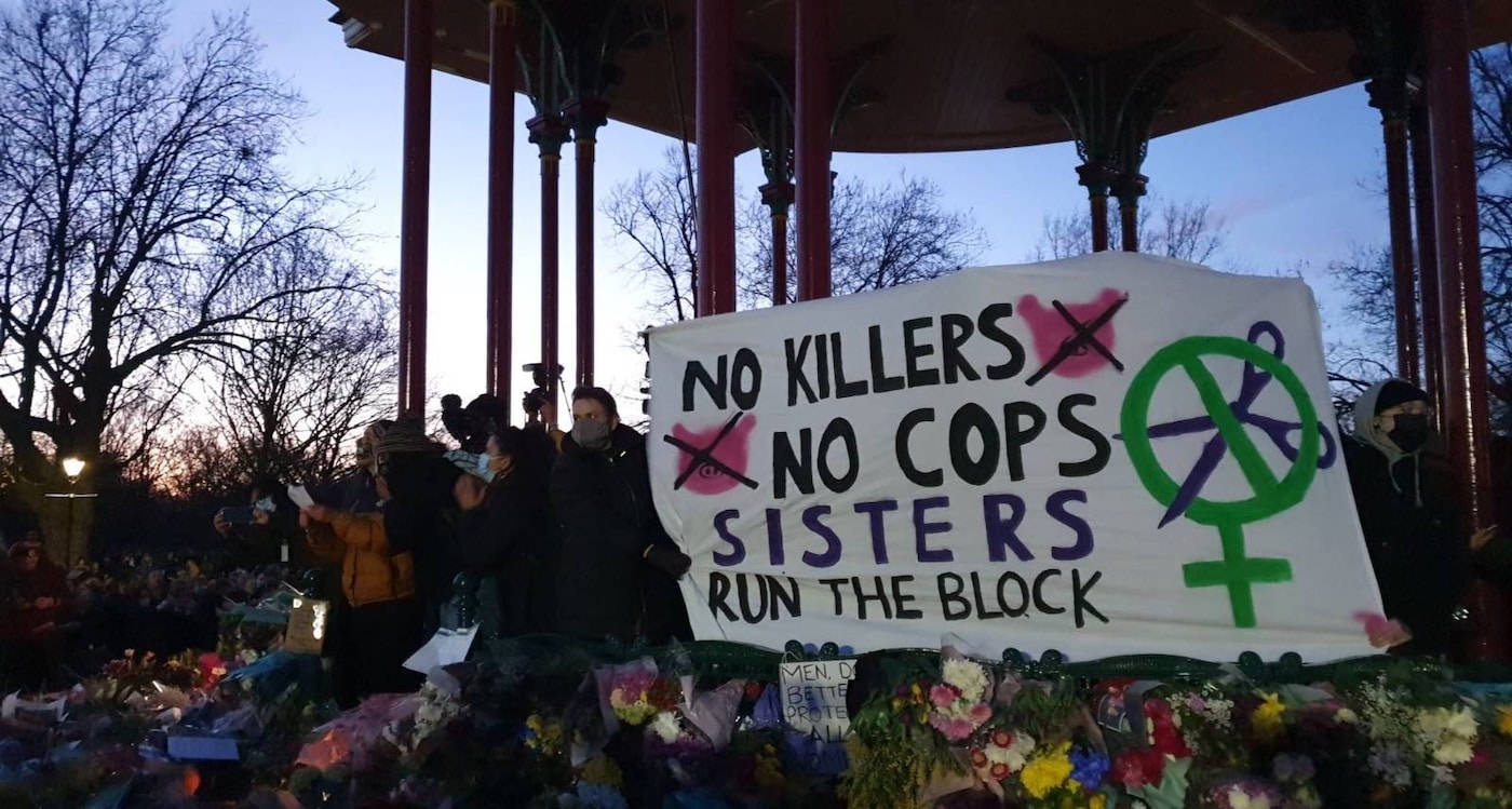 Sarah Everard vigil, Clapham Common