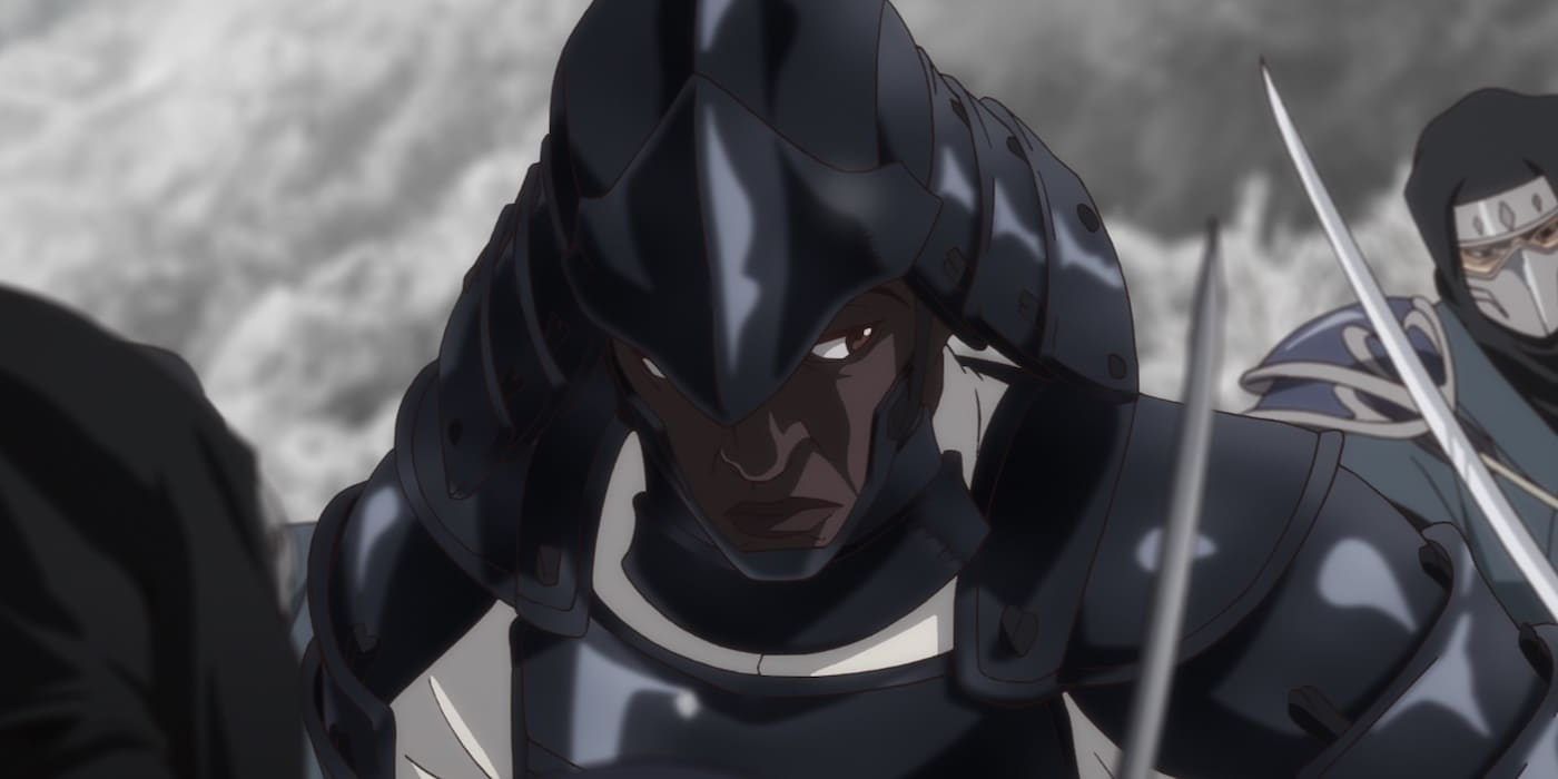 Netflix anime series still, Yasuke