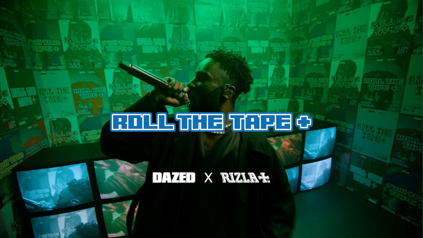 Kojey Radical Roll the tape rizla