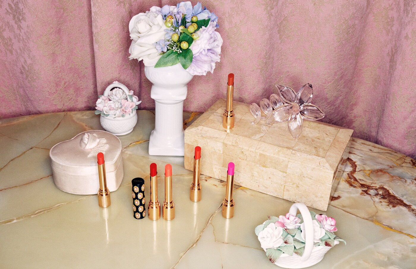 Gucci Beauty Rouge de Beauté Brillant lipstick