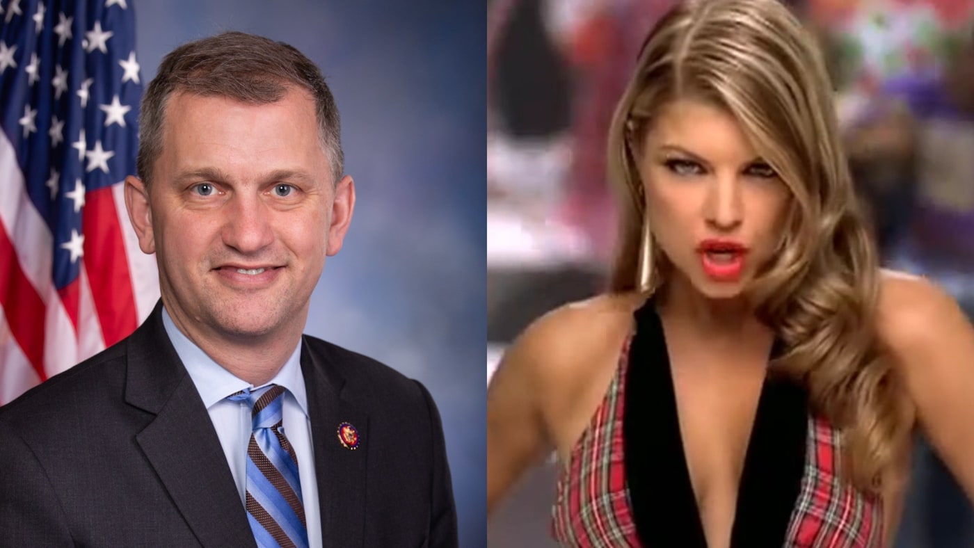 Congressman sings ‘Fergalicious’