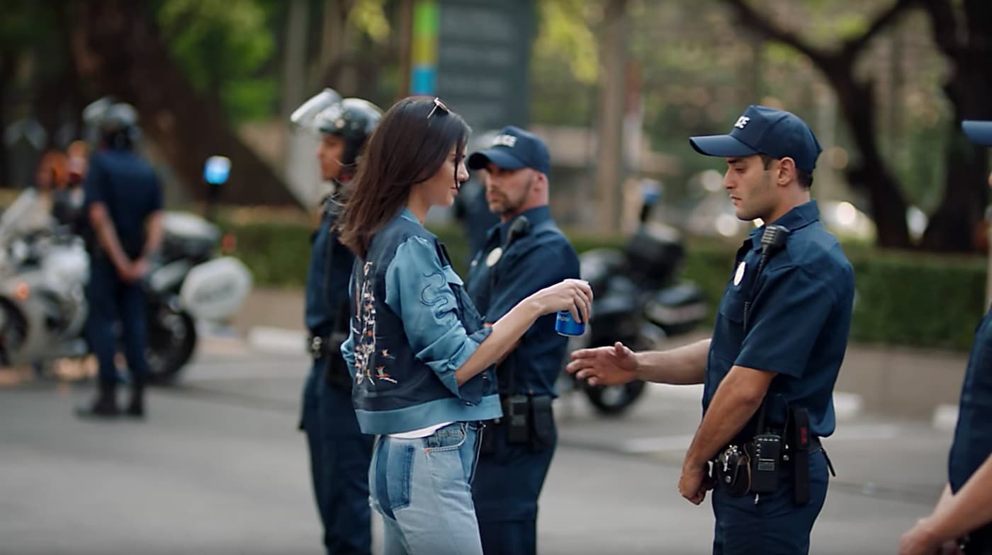 Kendall Jenner Pepsi advert