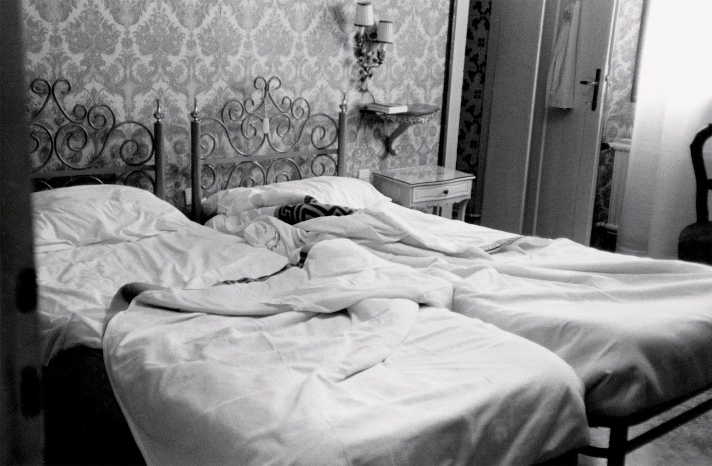 Detail from “Room 30“ in The Hotel by Sophie Calle