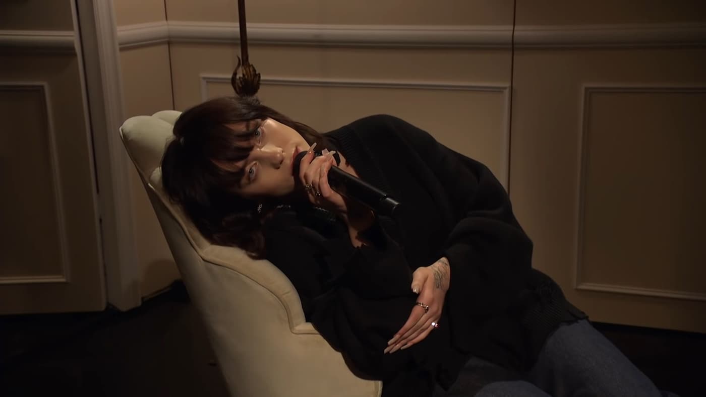 Billie Eilish performs ‘Happier Than Ever’, SNL