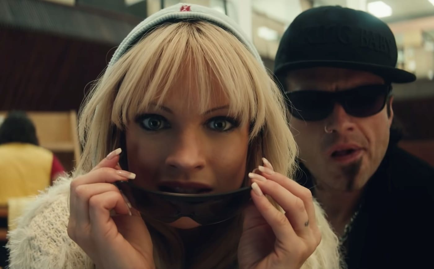 Lily James and Sebastian Stan, Pam &amp; Tommy