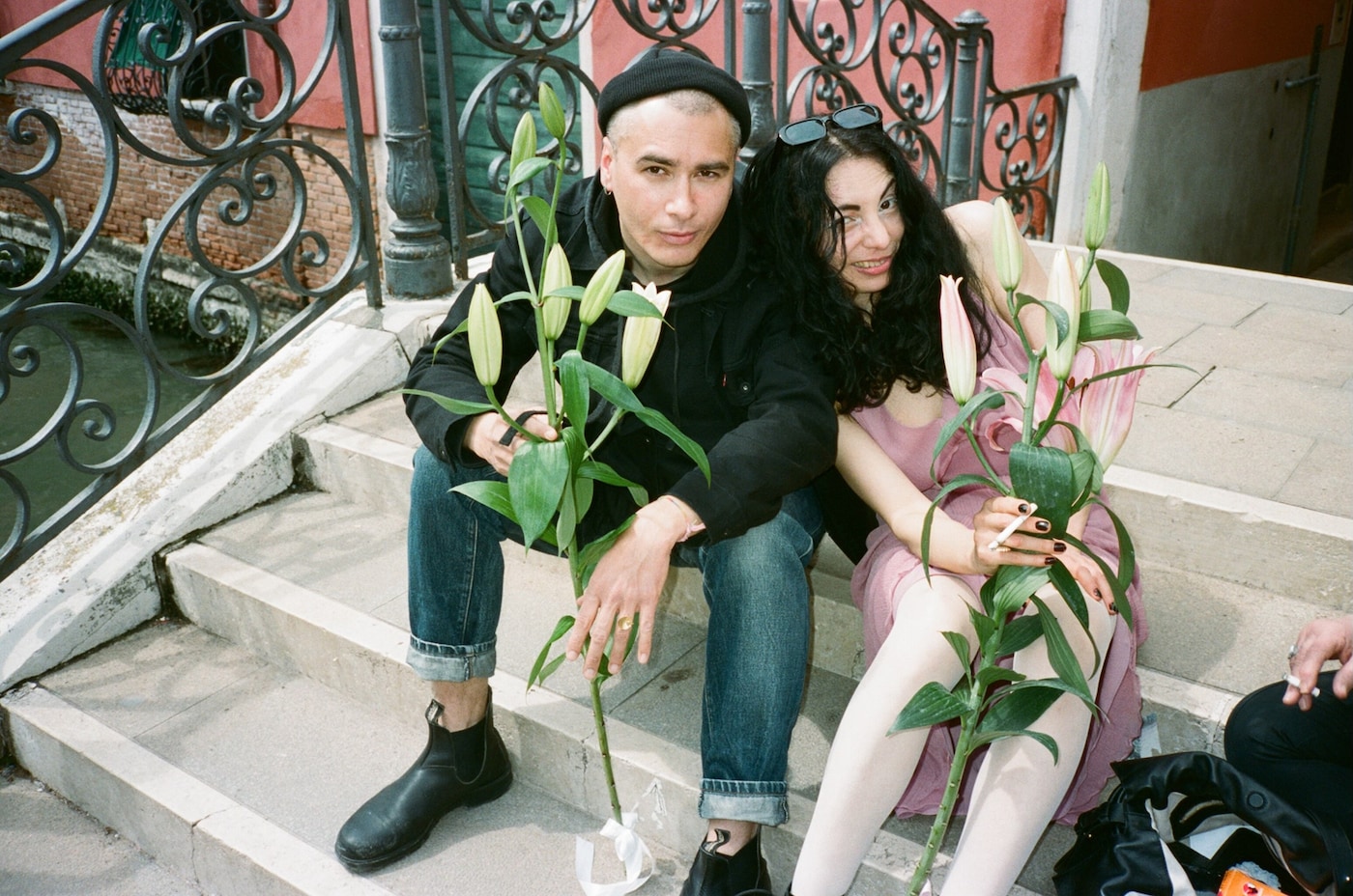 Nan Golding wedding ceremony