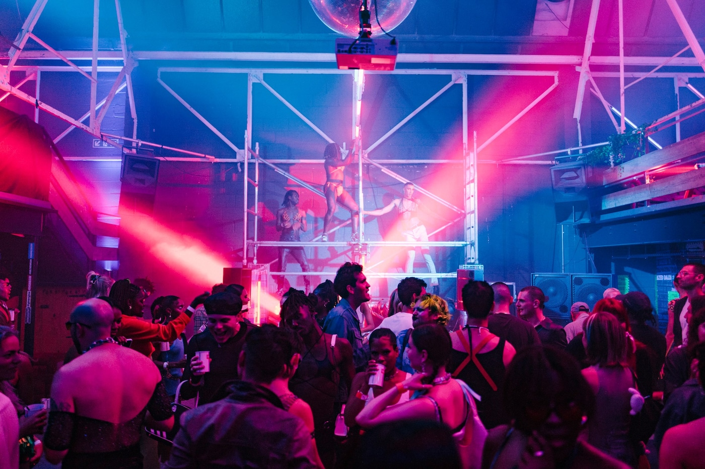 Dazed x Engine party Unit 58 club venue Tottenham