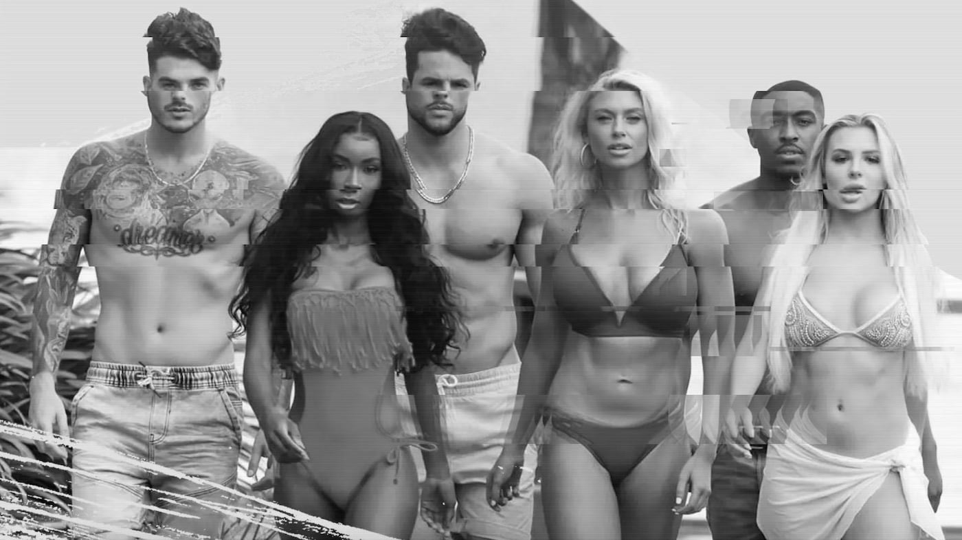Love Island glitching ITV