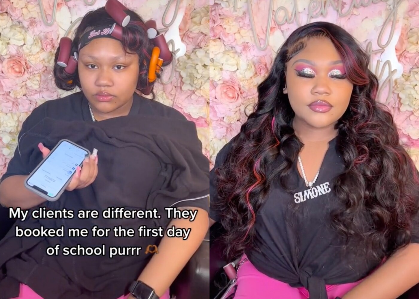 First day of school make-up artist