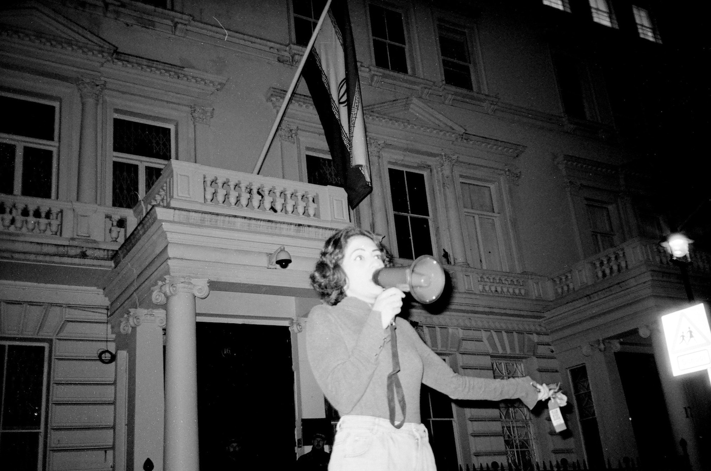 Iranian Embassy Protest London Mahsa Amini