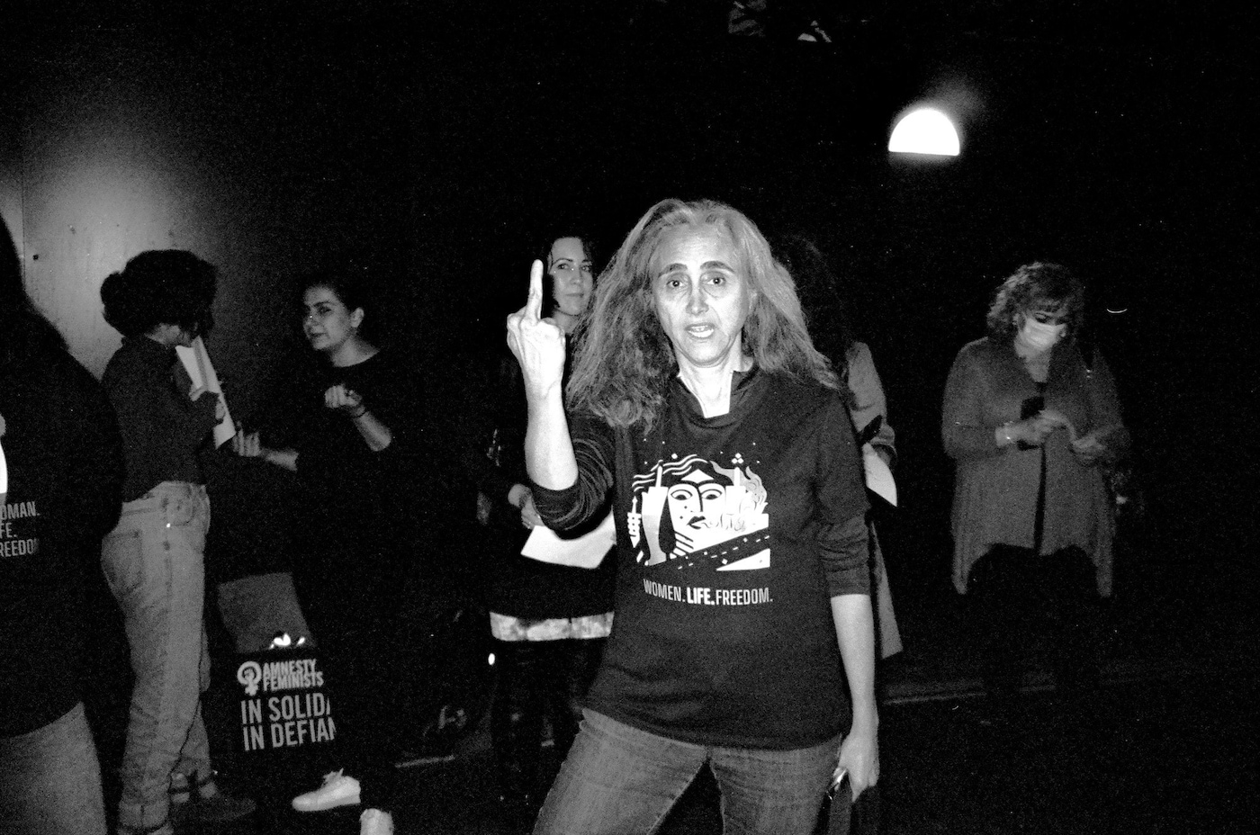 Iranian Embassy Protest London Mahsa Amini