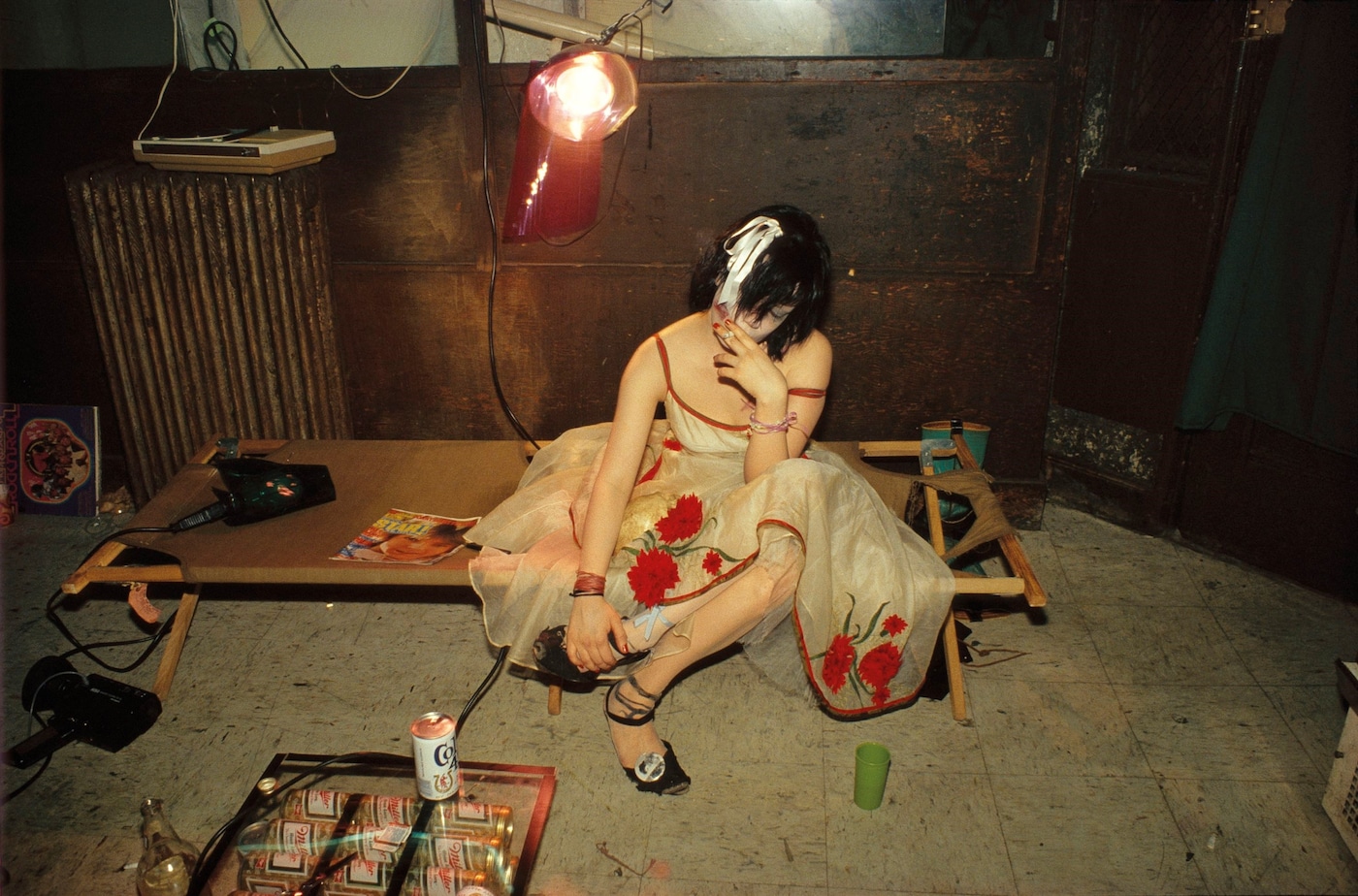 Nan Goldin, “Trixie on the cot” (1979)