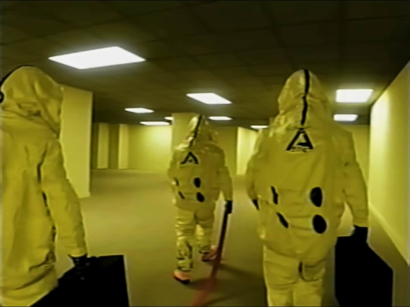 Still from Backrooms – Informational Video, Kane Pixels