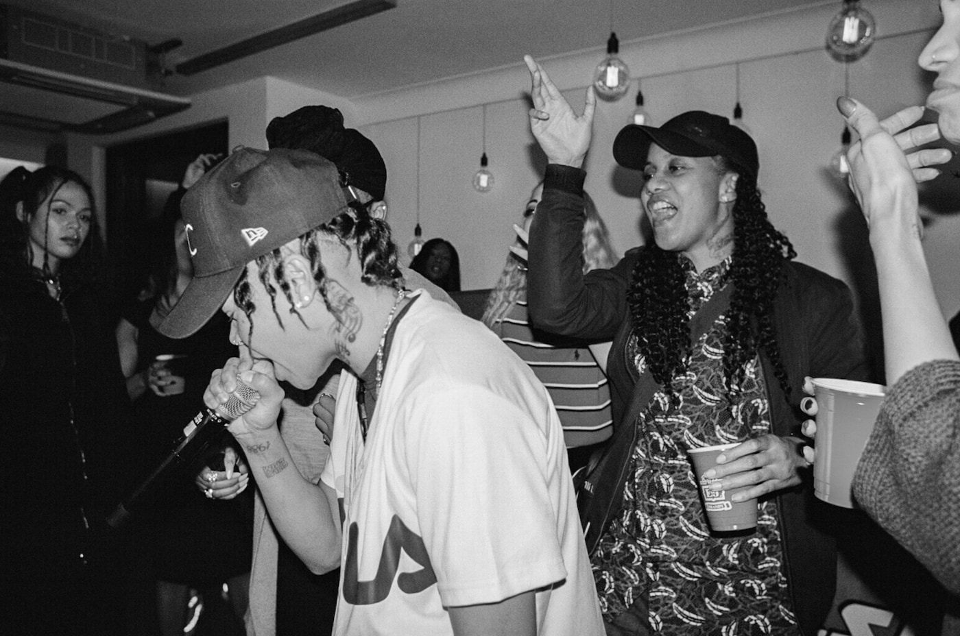 Pre Wavey performing at Too Many Man book launch