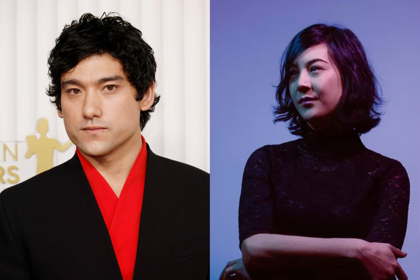 Will Sharpe (right) and Japanese Breakfast (left)