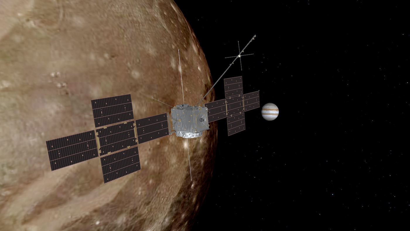 Juice, Jupiter mission illustration