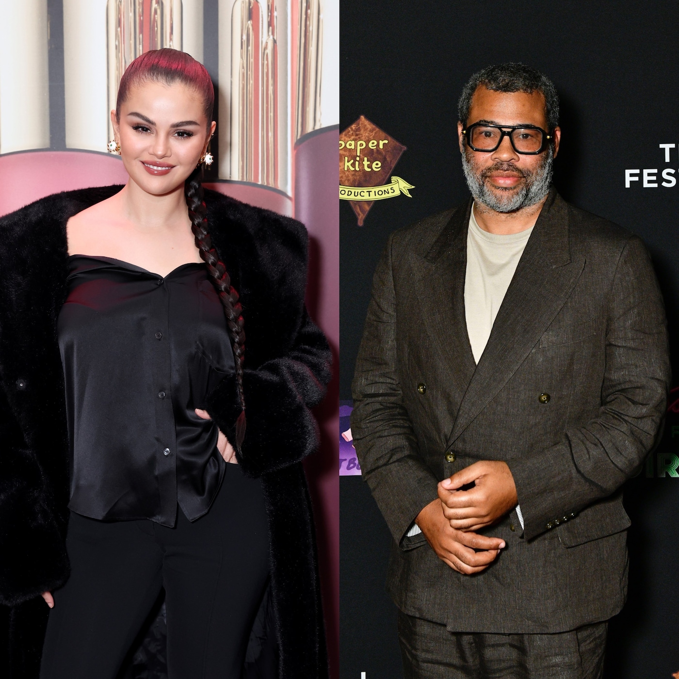 Selena Gomez and Jordan Peele