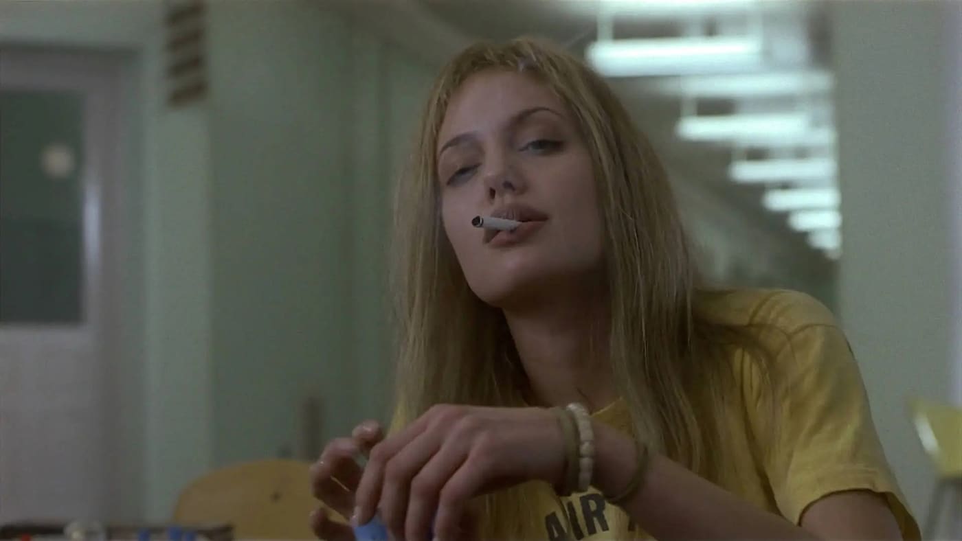 Girl Interrupted smoking skincare cigarette angelina jolie