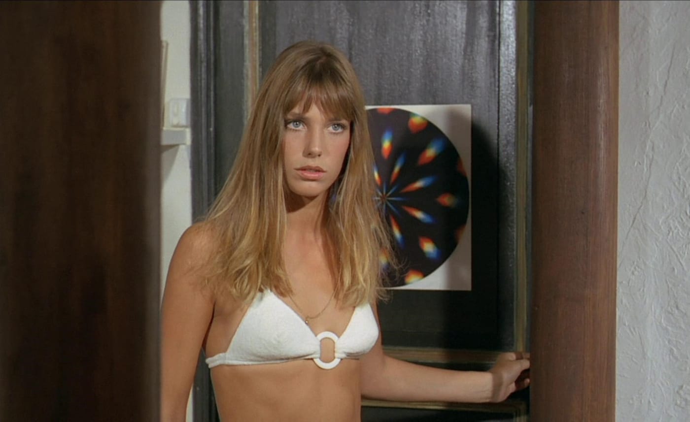 Jane Birkin in La Piscine movie 