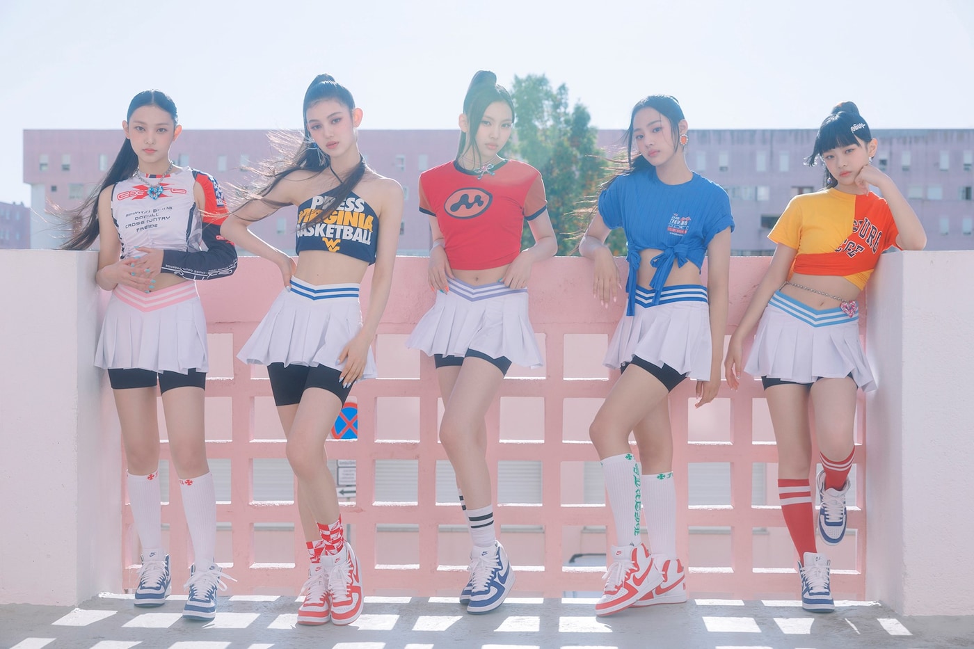 NewJeans Minji Danielle Haerin Hanni Hyein K-pop girl group