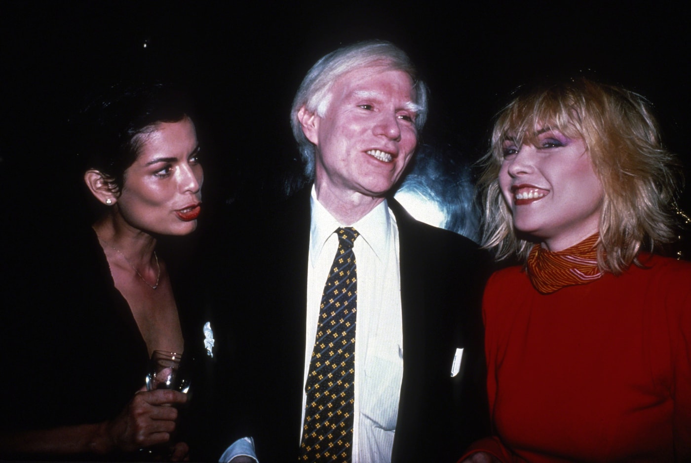 Andy Warhol plastic surgery art Debbie Harry Bianca Jagger