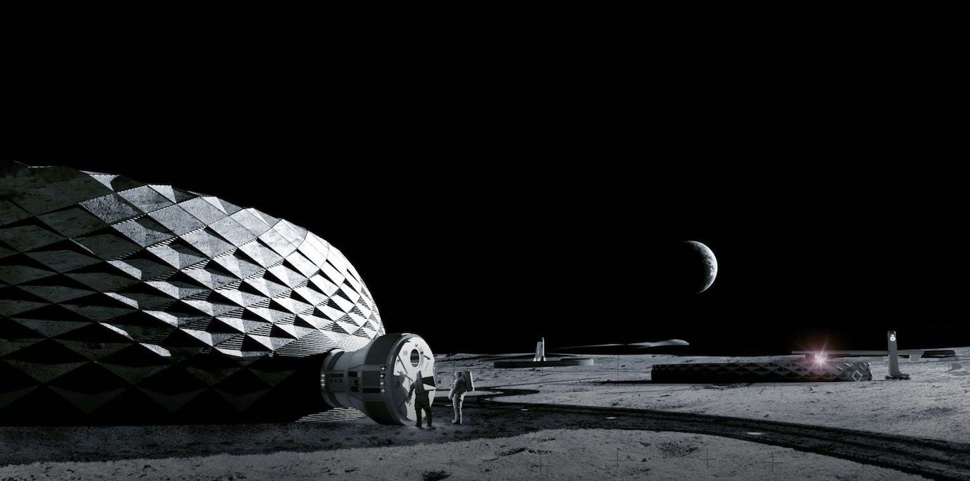 Prospective NASA moonbase