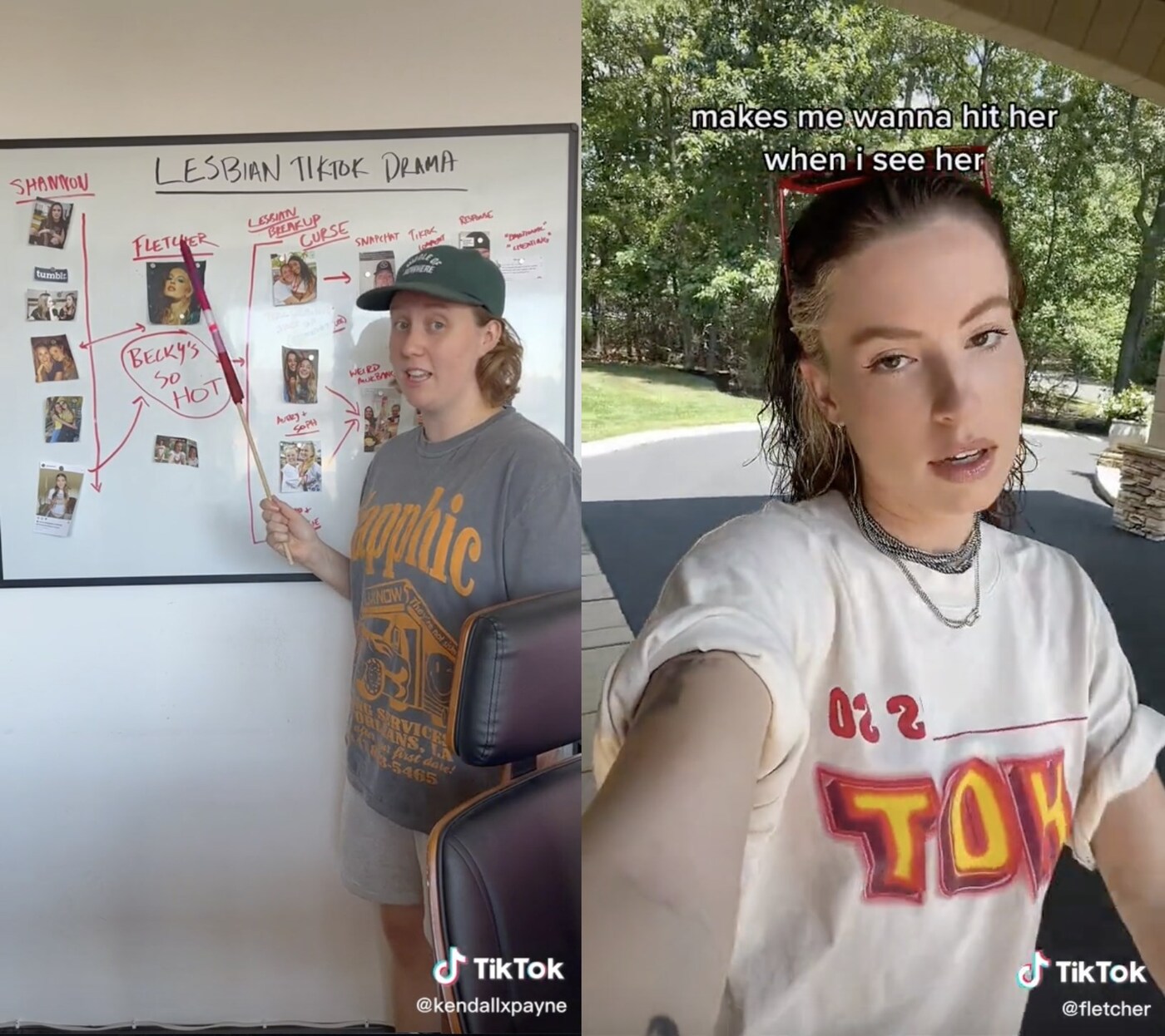 What is the TikTok lesbian breakup apocalypse?