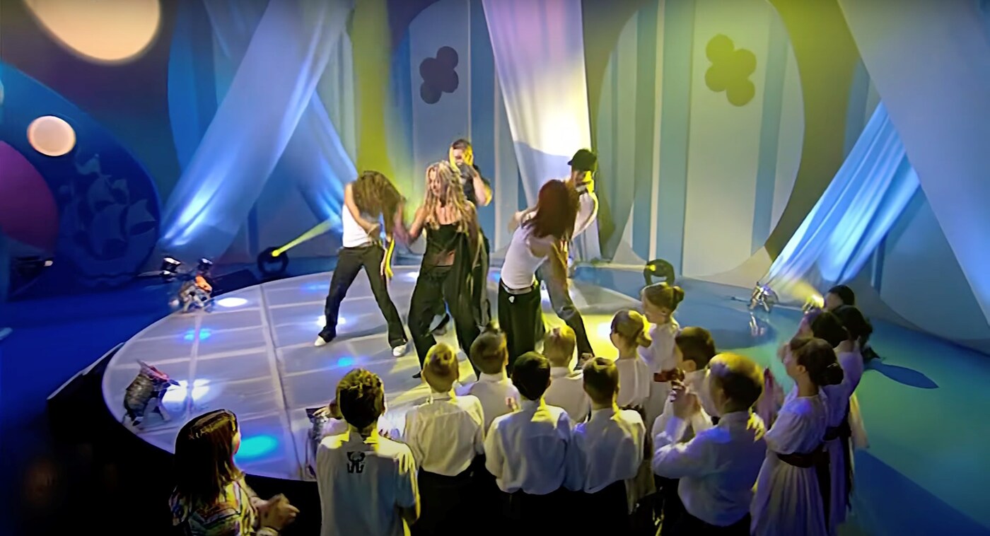 Britney on Blue Peter