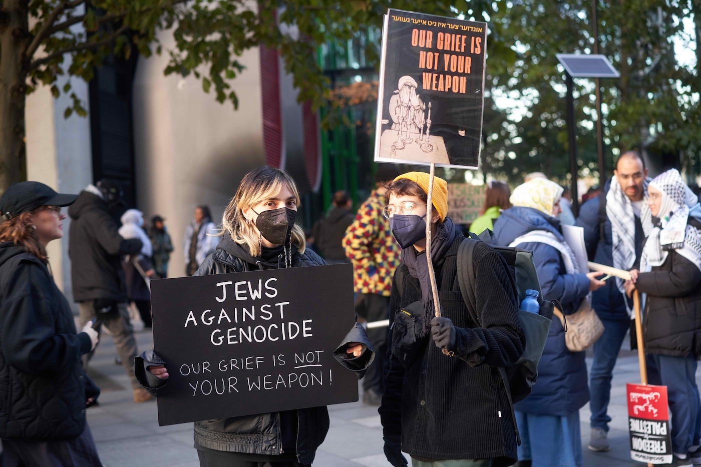 The pro-Palestine in London on 11 November 2023