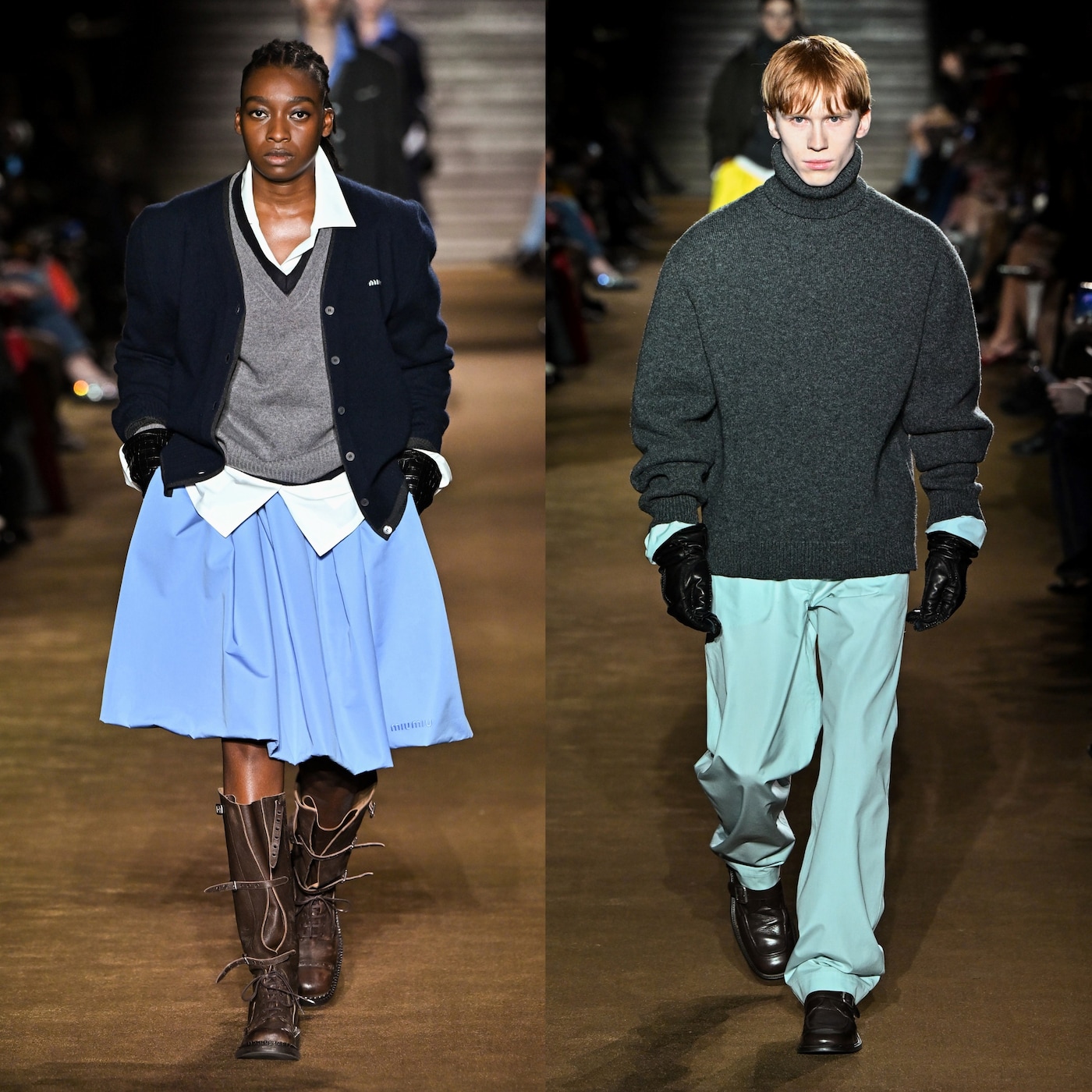 Little Simz and Luther Ford for Miu Miu AW24