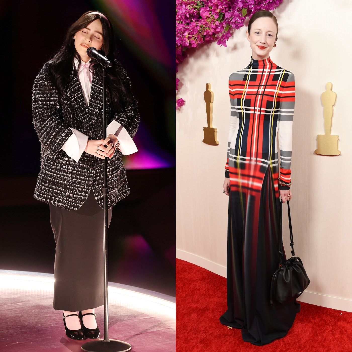 Billie Eilish Andrea Riseborough Oscars 2024