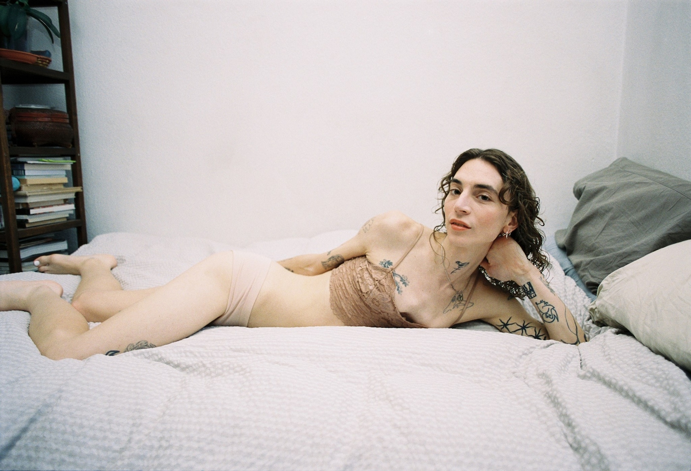 George Nebieridze, Untitled [Nadia in her bedroom] (2023)