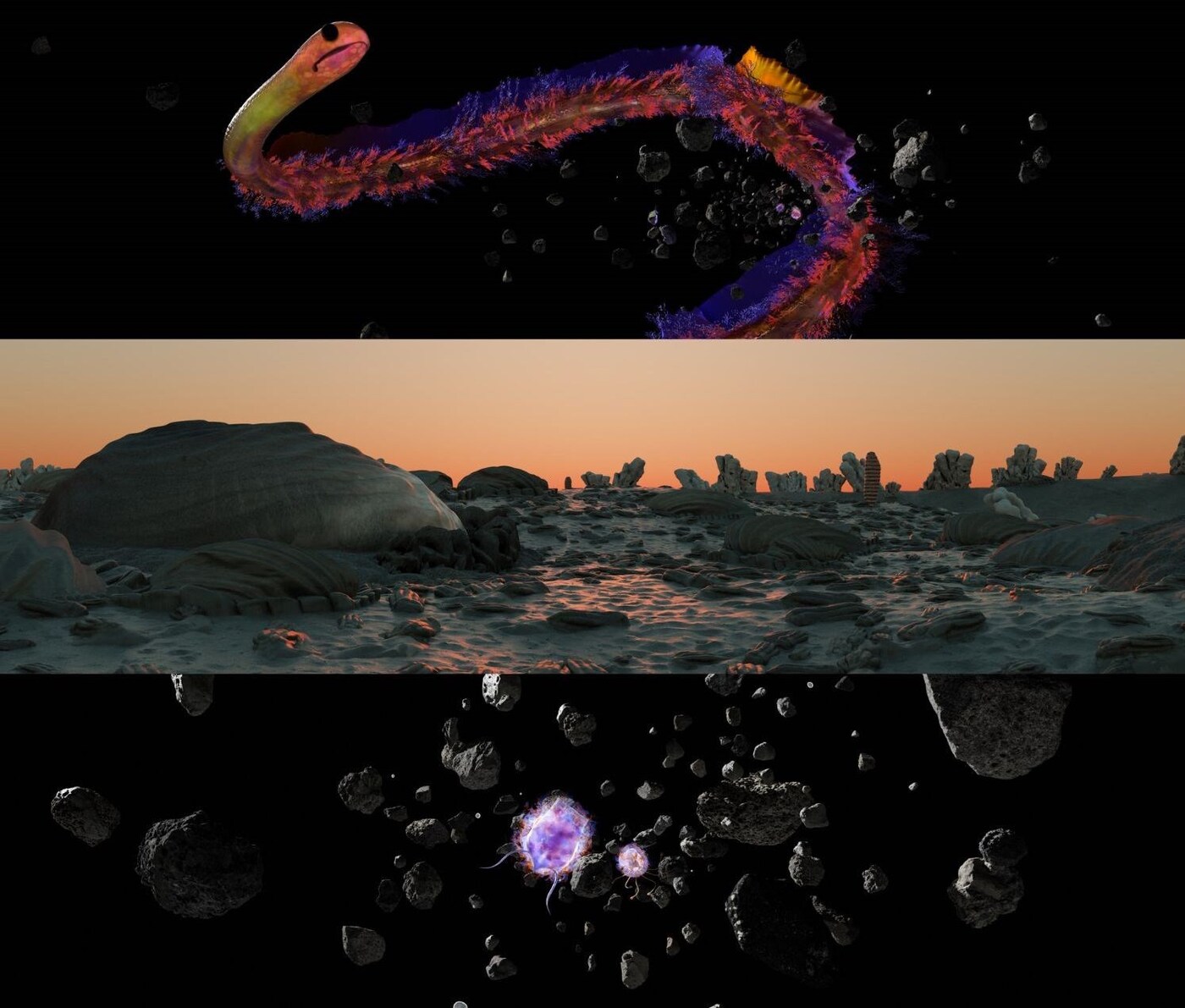 Josèfa Ntjam, Swell of Spæc(i)es (2024)