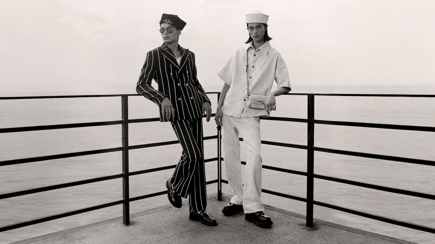 Louis Vuitton men's pre-fall 2024 campaign Pharrell 