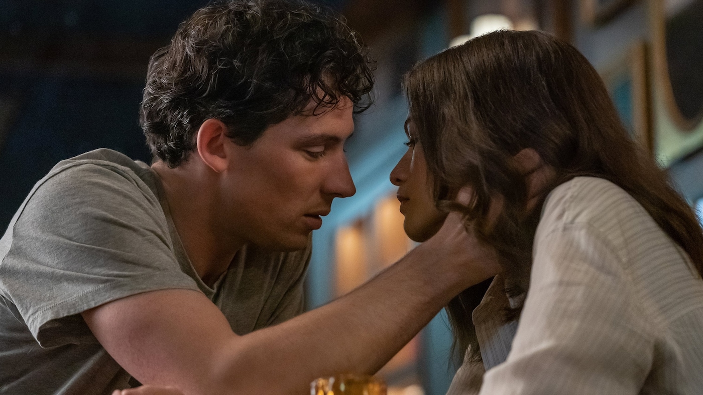 Josh O’Connor and Zendaya in Challengers