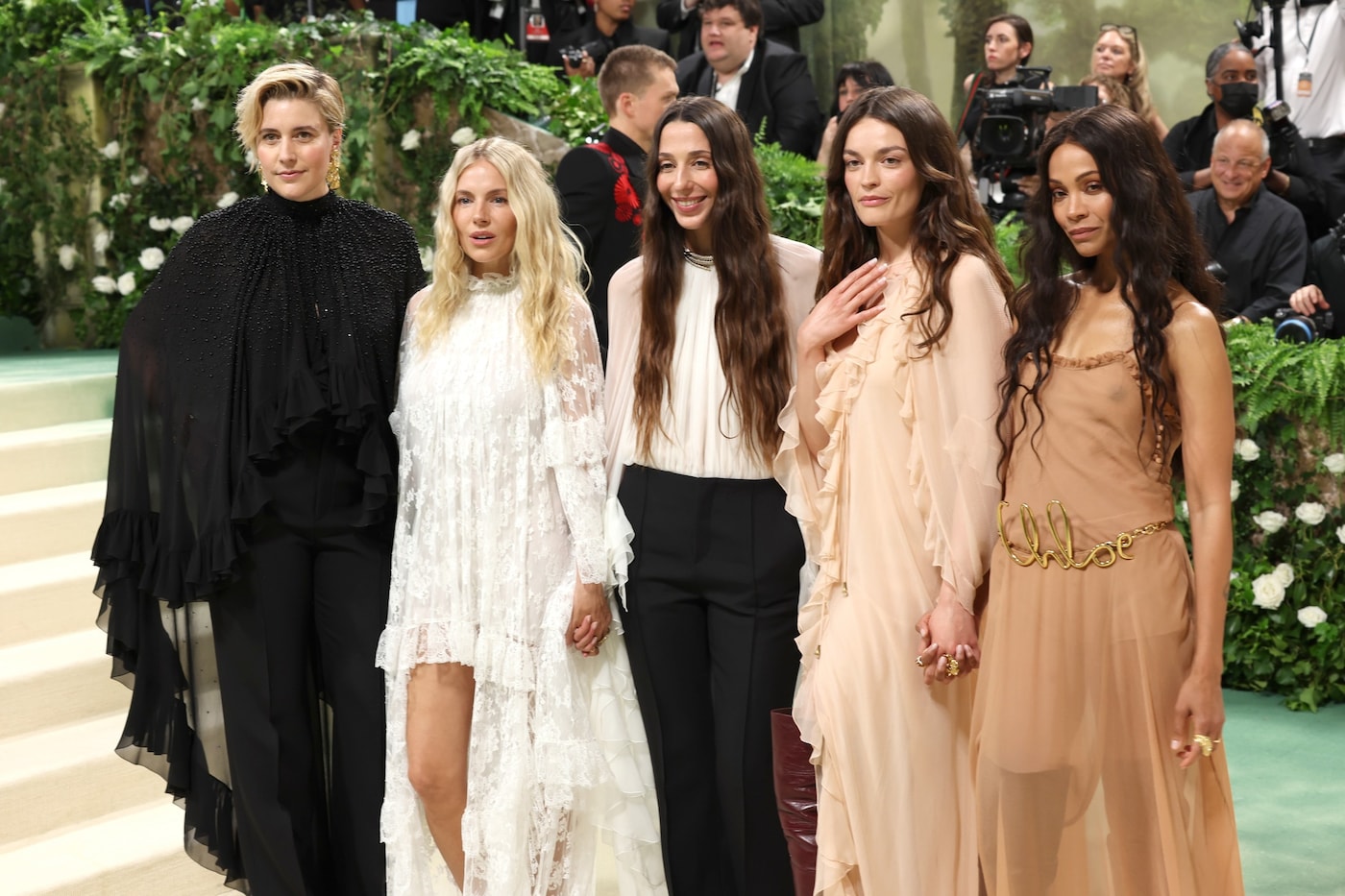 Met Gala 2024 long hair beauty trends