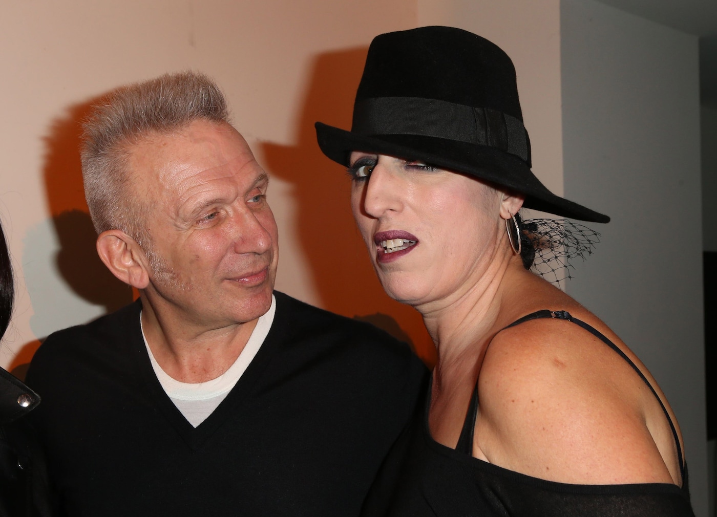 Jean Paul Gaultier and Rossy de Palma