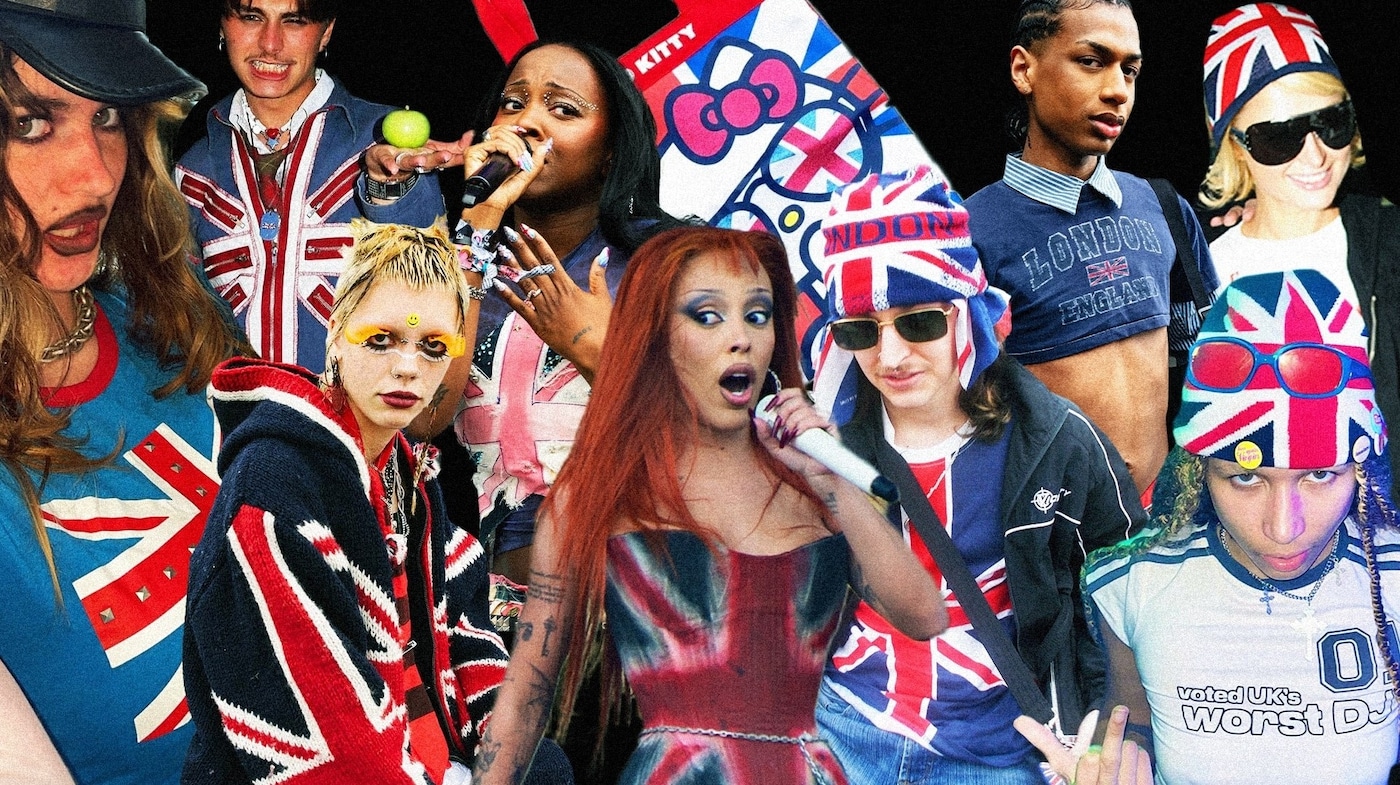 Union Jack irony-pilled cover