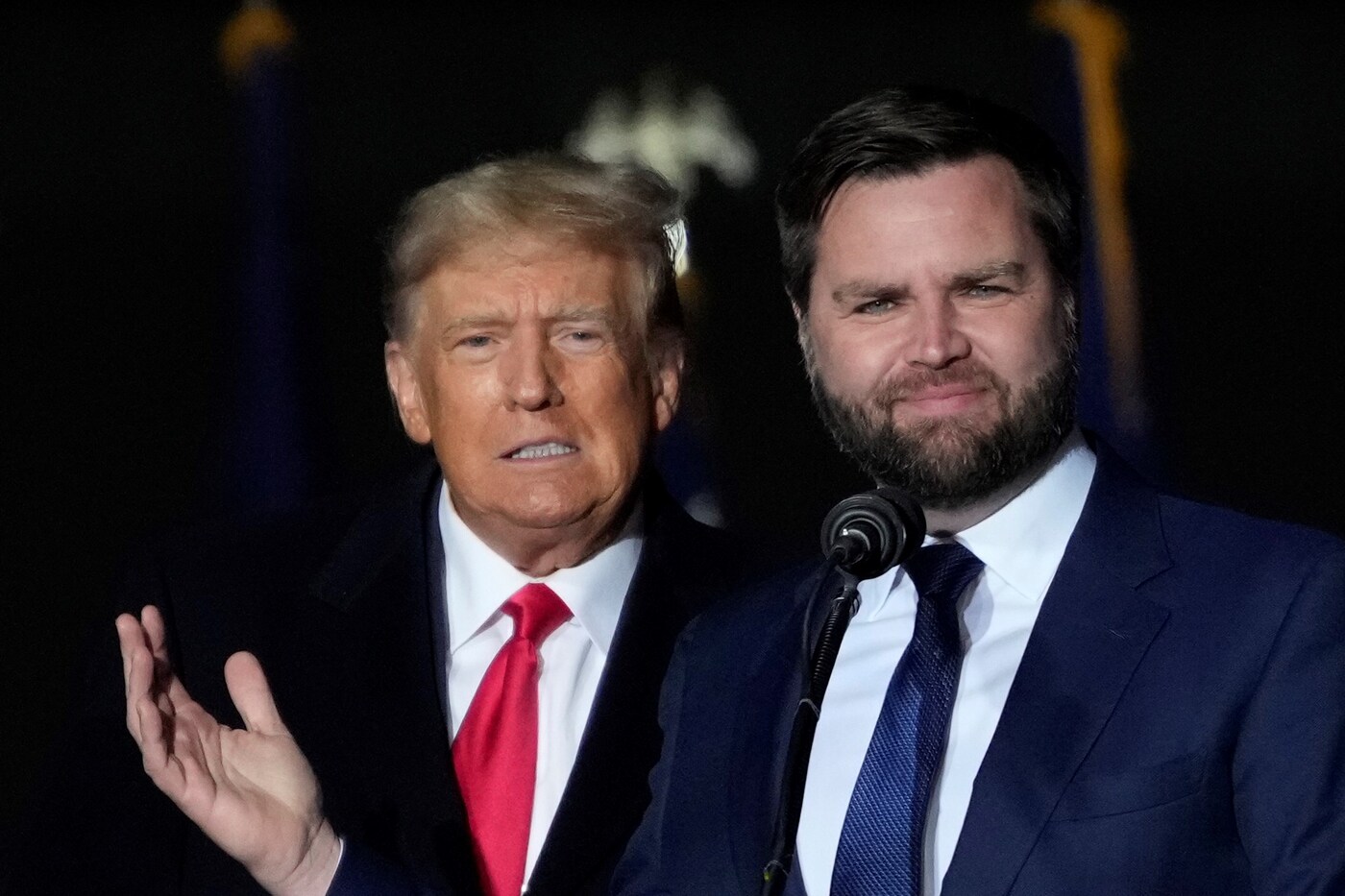 JD Vance and Donald Trump